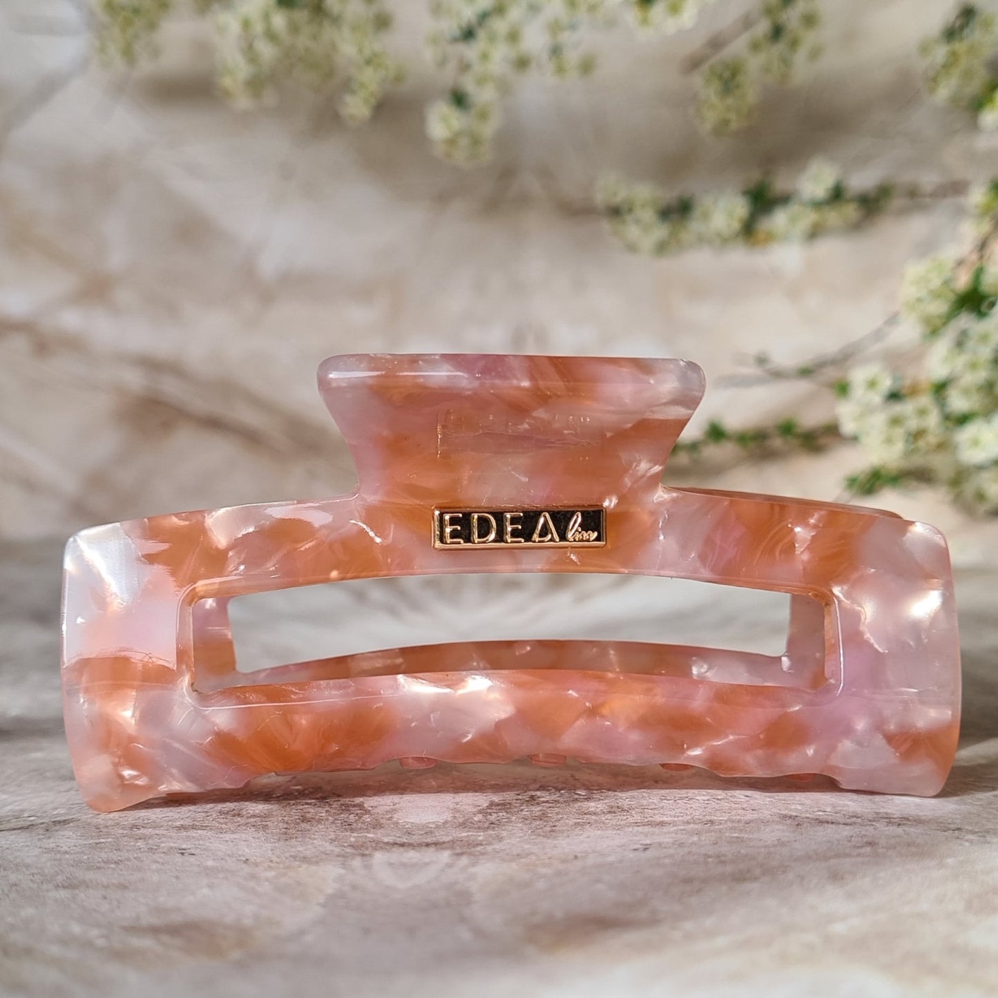 Haarklammer "Rosa Shell"