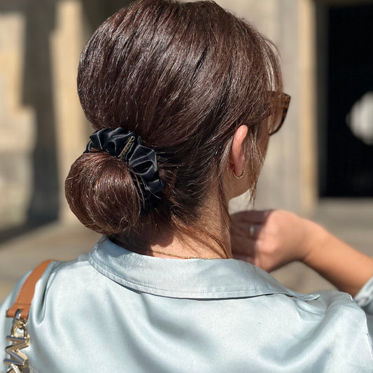 Medium Scrunchie Schwarz