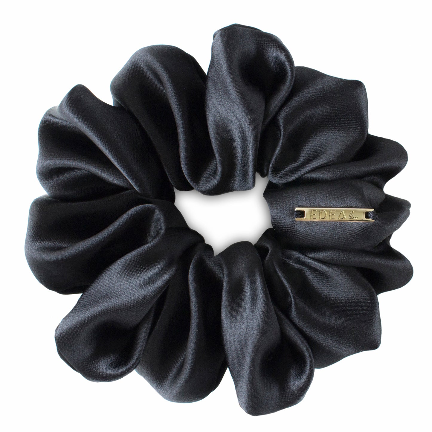 Large Scrunchie Schwarz