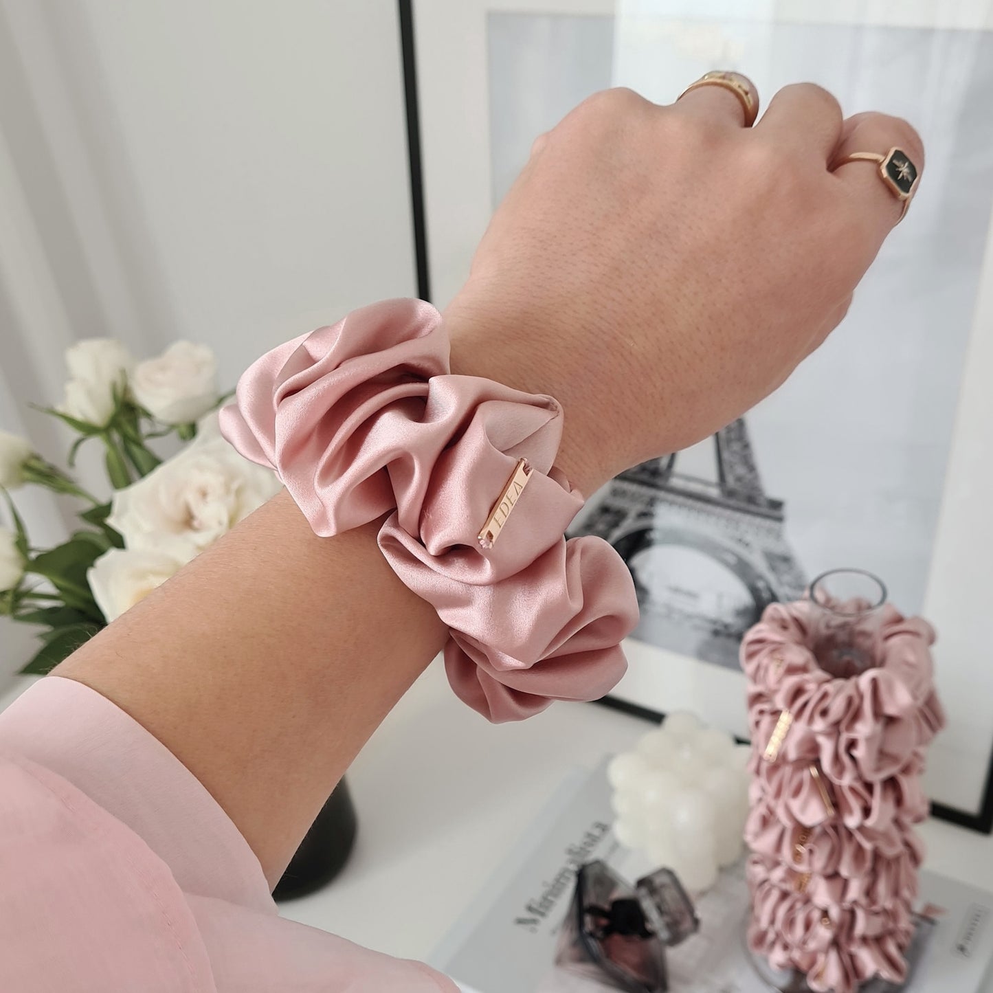 Large Scrunchie Rosa