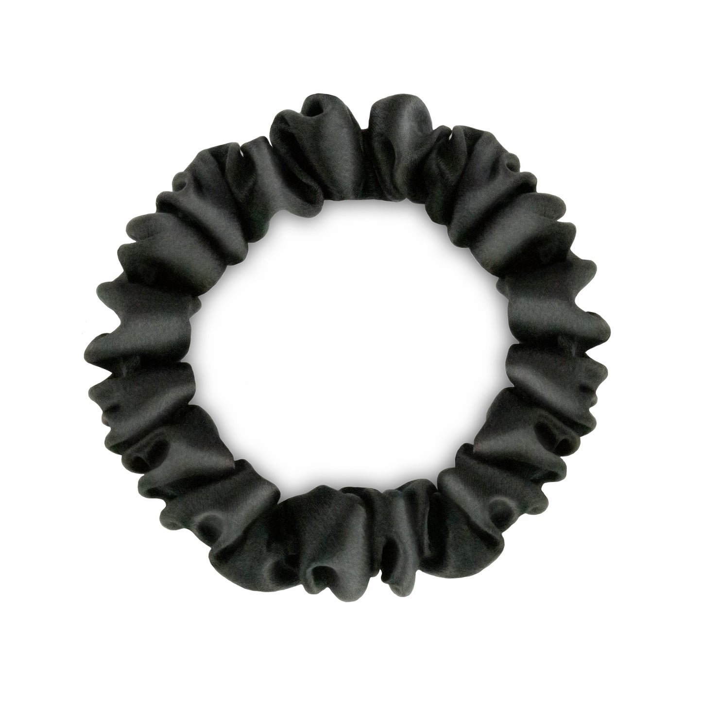 Slim Scrunchie Schwarz