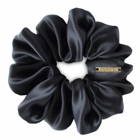 Large Scrunchie Schwarz