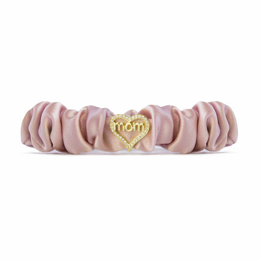 Slim Scrunchie Rosa Mom Herz