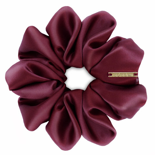 Large Scrunchie Weinrot