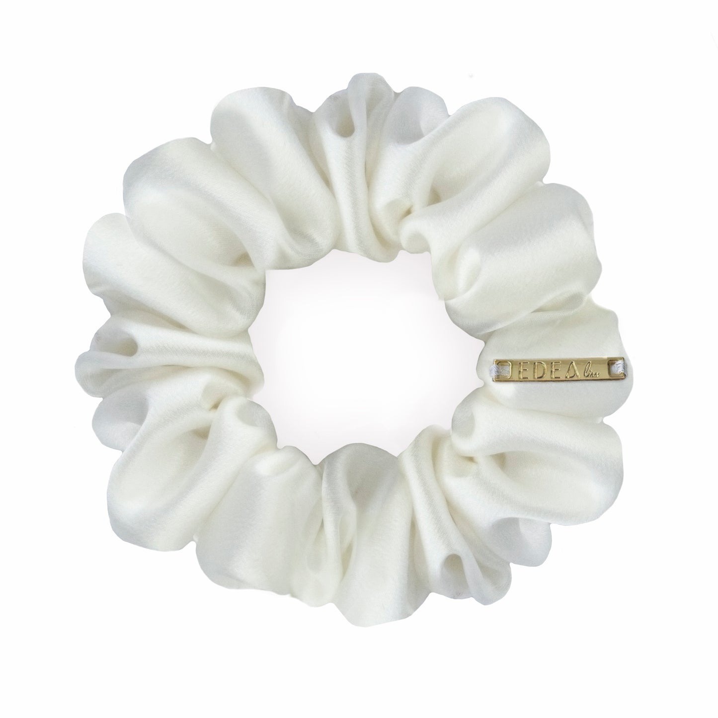 Medium Scrunchie Weiß